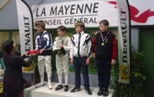 LAVAL 2011 - ADRIEN sur le podium !