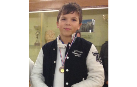 Maxime sur le podium à SAUMUR !
