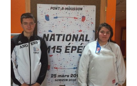 1/2 Finale des Chpts. de France pour LOUISE et MAYEUL !