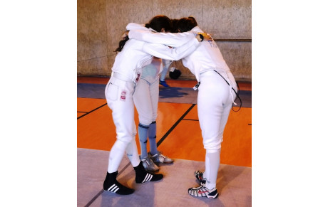 EQUIPE DAME EPEE SEN. - 1/4 F. Chpt de FRANCE