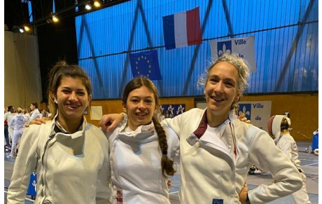 L'Equipe Senior Dame Epée 2022 accède à la N1 !